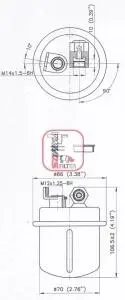 Фiльтр паливний SOFIMA S1618B
