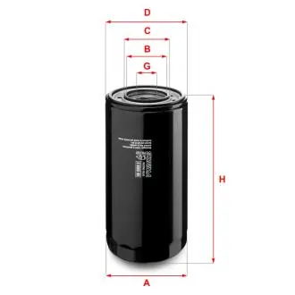Фільтр оливний SOFIMA S5003DR