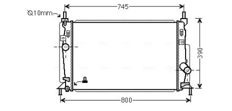 Радиаторы AVA COOLING MZ 2246