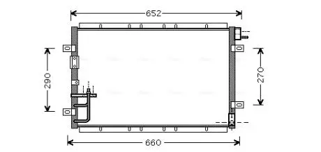Радиатор AVA COOLING KA 5030