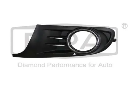Решітка протитуманної фари ліва з отвором VW Golf (08-13) DP DPA 88541177702