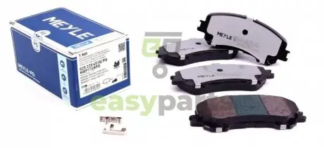 Колодки гальмівні (передні) Nissan Qashqai II/Renault Kadjar 13- MEYLE 025 220 6518/PD