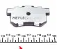 Колодки гальмівні (задні) Honda Accord IV/V/Civic VI/VII/VIII MEYLE 025 217 1914/PD (фото 4)