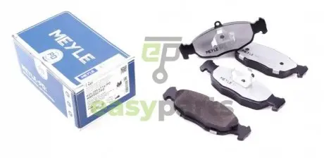 Колодки гальмівні (передні) Opel Combo 94-01/Daewoo Lanos 97- MEYLE 025 205 4716/PD
