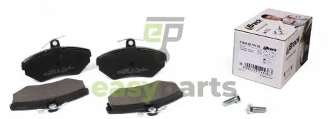 Колодки гальмівні (передні) Audi 80 -94/VW Golf III -97/Vento -98 BRECK 21945 00 701 00