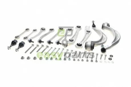 Комплект важелів підвіски (передньої) Audi A4/A6/Q5 1.8-4.2 07-18 (quattro) (M12x1,5) MEYLE 116 050 0222/HD