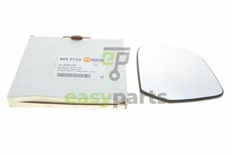 Скло дзеркала (з підігрівом) Renault Duster/ Dokker 1.5 dCi 10- (L) AUTOTECHTEILE 503 0123
