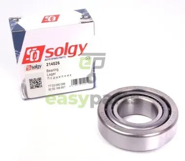 Підшипник (25x52x16.25) Solgy 214026