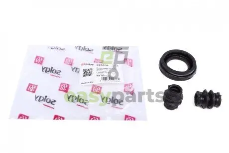 Ремкомплект супорта (заднього) VW Caddy III/T5/Renault Trafic/Fiat Scudo 01- (d=41mm) (Lucas) Solgy 223038