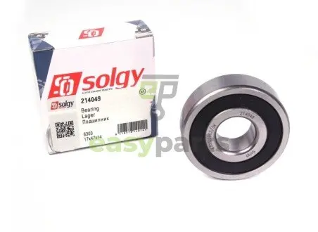 Підшипник (17x47x14) Solgy 214049
