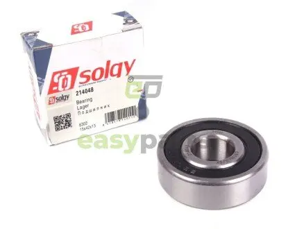 Підшипник (15x42x13) Solgy 214048
