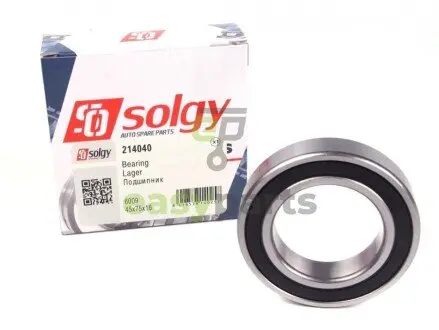 Підшипник (45x75x16) Solgy 214040