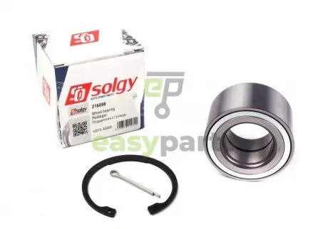 Підшипник маточини (задньої) Nissan X-Trail 01-07 (43x79x45) (к-кт) Solgy 216098