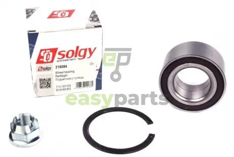 Підшипник маточини (передньої) Renault Megane II (42x77x39) (к-кт) Solgy 216084