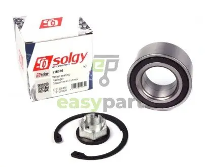 Підшипник маточини (передньої) Renault Kangoo 08- (45x83x39) (+ABS) R15/16 (к-кт) Solgy 216076