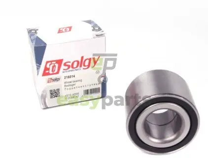 Підшипник маточини (задньої) Renault Megane/Clio 01- (25x52x37) Solgy 216014