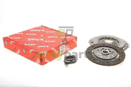 Комплект зчеплення Toyota Corolla 2.0 D-4D 02-07 (d=225mm) (+вижимний) KAWE 962232