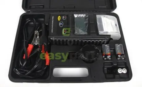 Тестер акумуляторів цифровий 12-24V з принтером JBM 52233