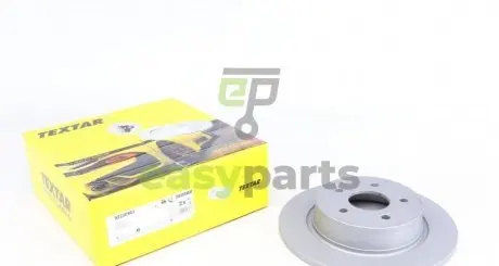 Диск гальмівний (задній) Ford C-Max 10-/Kuga/Transit Connect 13- (280x11) PRO TEXTAR 92238903