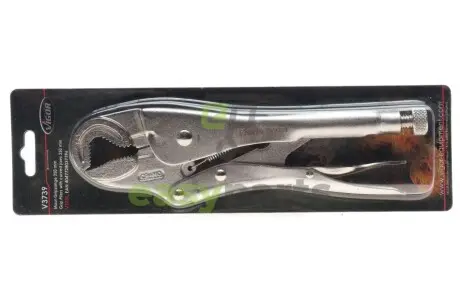 Kліщі зaтиcкні з фікcaтopoм 16-27 мм L-250 мм (Пінці) VIGOR V3739