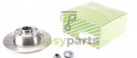 Диск гальмівний (задній) Renault Megane 2.0 TCe 09- (290x30) SNR NTN KF155.108U