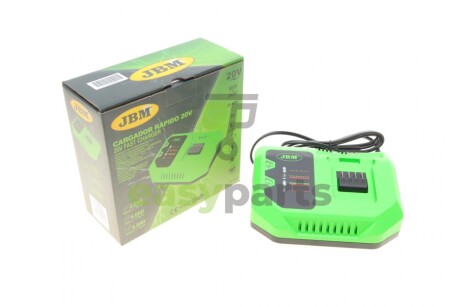 Зарядний пристрій для акумуляторів (20v-6A) JBM 60017