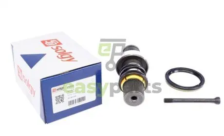 Фланець півосі передній VW T5 2.5TDI/2.0TDI (R)(42/42) (+ сальник і болт) Solgy 216134