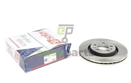Диск гальмівний (передній) Skoda Octavia/VW Golf IV (280x22) Solgy 208086
