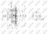 Муфта вентилятора Jeep Cherokee 2.1-4.2 83-01/2.5CRD 4x4 01-08 NRF 49592 (фото 2)