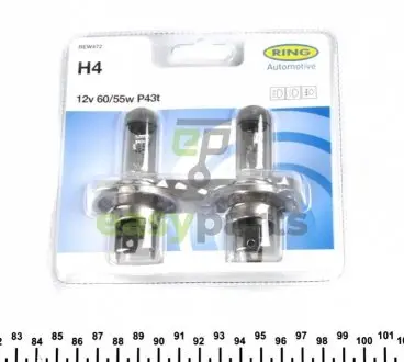 Автолампа H4 Ring REW472