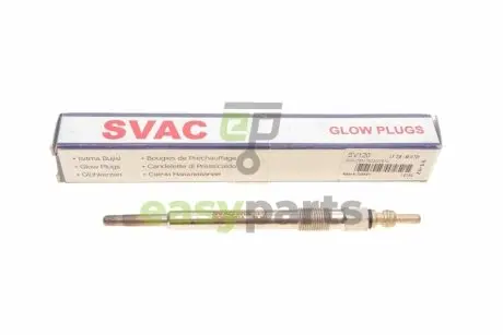 Свічка розжарювання VW LT 2.8TDI 02- (116KW) (AUH,BCQ) SVAC SV120