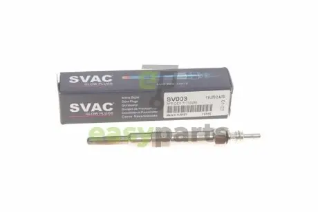 Свічка розжарювання Fiat Doblo 1.9JTD 01- SVAC SV003