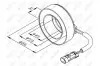 Котушка шківа компресора кондиціонера Opel Astra G/Combo 98- NRF 38475 (фото 2)