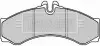 Комплект тормозных колодок, дисковый тормоз BORG & BECK BBP2247 (фото 1)