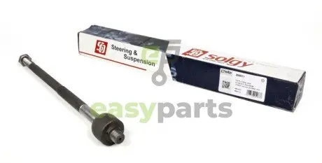 Тяга рульова Fiat Doblo 1.9JTD 01- (+PS) (L=346mm) Solgy 205011