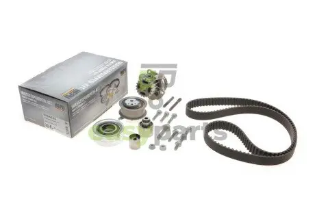 Комплект ГРМ + помпа Audi A3/Seat Leon 2.0TDI 06-12 (160x25)(помпа P654) HEPU PK06545