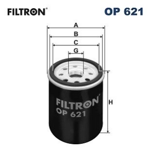 Масляний фiльтр FILTRON OP621