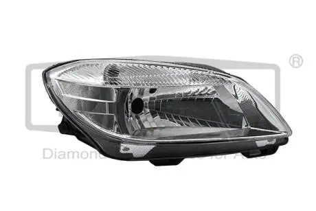 Фара правая без линзы белая Skoda Fabia (06-14),Roomster (06-15) D DPA 99411287002