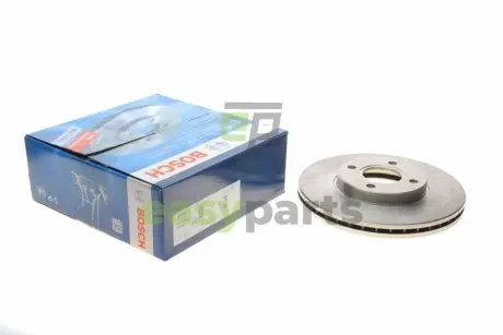 Диск гальмівний (передній) Ford Fiesta V 2.0 05-08 (278x25) BOSCH 0986479637