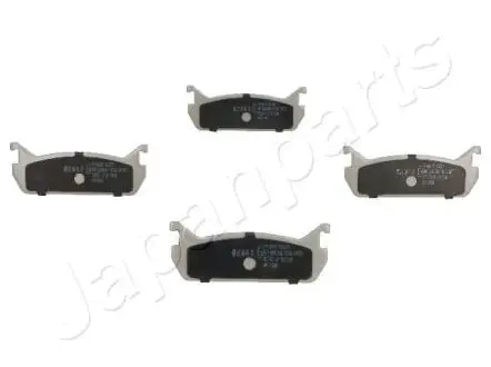 Комплект тормозных колодок, дисковый тормоз JAPANPARTS PP-601AF