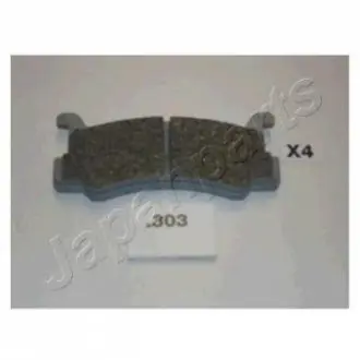 Комплект тормозных колодок, дисковый тормоз JAPANPARTS PP-303AF
