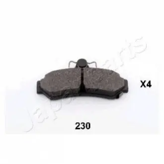 Комплект тормозных колодок, дисковый тормоз JAPANPARTS PP-230AF