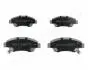 HONDA Гальмівні колодки дискові Civic 91- JAPANPARTS PA-435AF (фото 1)