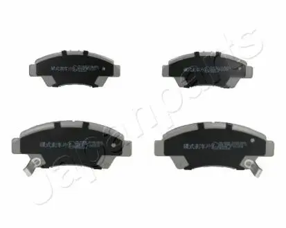Комплект тормозных колодок, дисковый тормоз JAPANPARTS PA-435AF