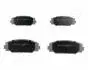 TOYOTA гальмівні колодки передн. RAV 4 06- JAPANPARTS PA-230AF (фото 1)