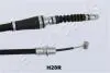 Трос, стояночная тормозная система JAPANPARTS BC-H28R (фото 2)
