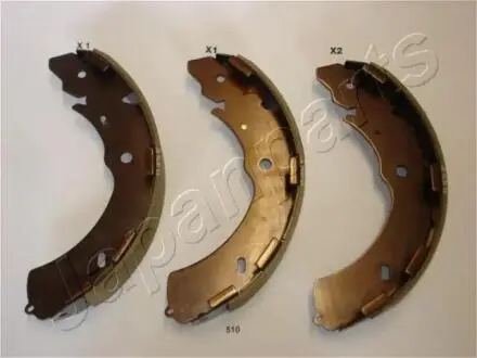 Комплект тормозных колодок JAPANPARTS GF-510AF