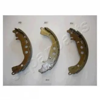 Комплект тормозных колодок JAPANPARTS GF-204AF