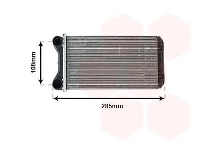 Радиатор отопителя AUDI A4 ALL 00- LHD Van Wezel 03006223