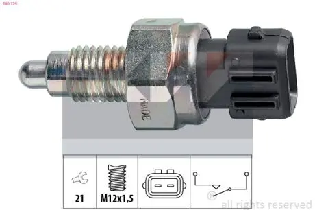 Датчик заднего хода, 1.4-1.9 KW 560 125